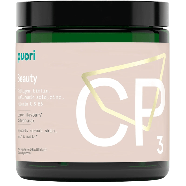 Puori CP3 Kollagen med vitaminer och mineraler Citron 185,2 g Puori