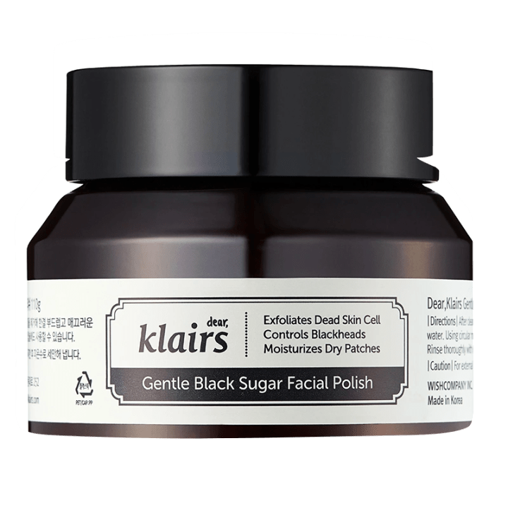 Klairs Gentle Black Sugar Facial Polish 110 g Klairs