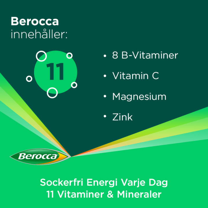 Berocca Energy Mango Brustablett 45 st Berocca