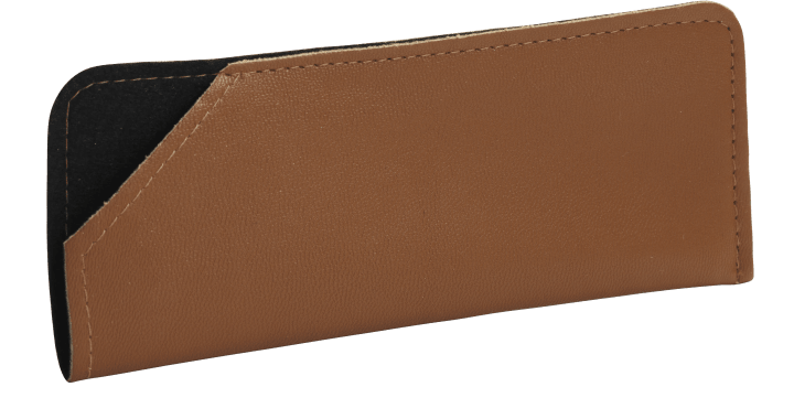 Haga Eyewear Mjukt Etui Solglasögon Brun Haga Eyewear