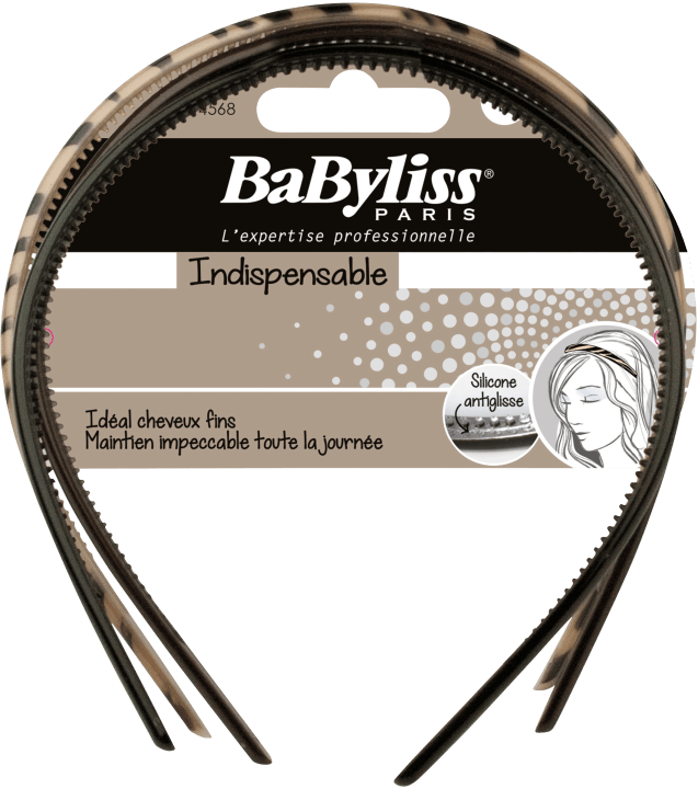 BaByliss Diadem Anti-Glid blandade färger 3 st BaByliss