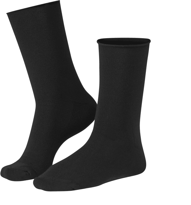 Life Wear Diabetesstrumpa Bomull Svart 40/42 Life Wear