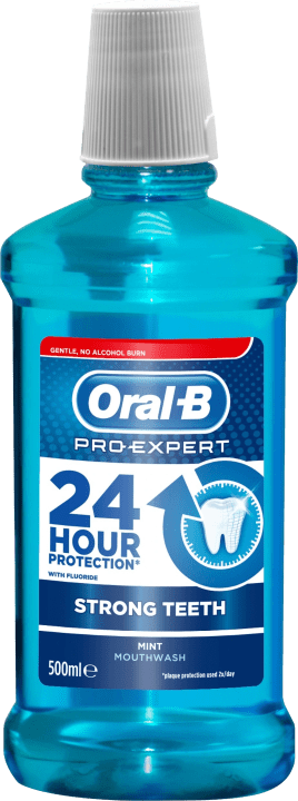 Oral-B Pro-Expert Strong Teeth Fluorskölj Mint 500 ml Oral-B