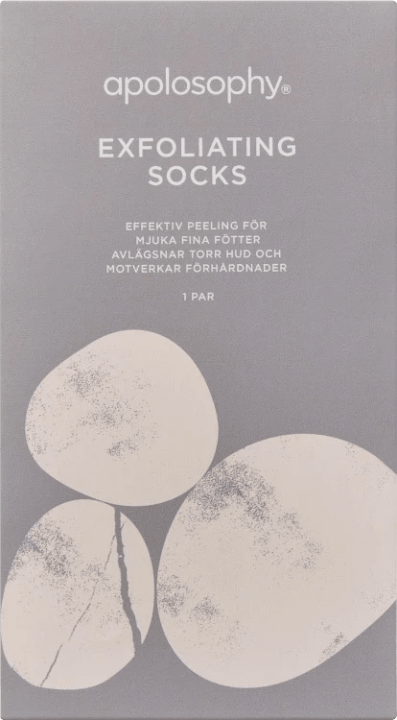 Apolosophy Exfoliating Socks 1 par Apolosophy