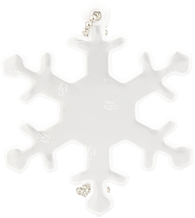 Glimmis Reflex Snöflinga Vit Glimmis