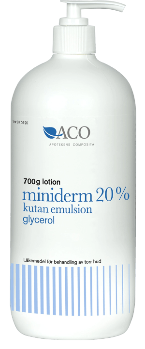 Miniderm kutan emulsion 20% 700 g Miniderm