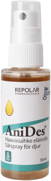 Repolar AniDes Sårspray för Djur 50 ml Repolar