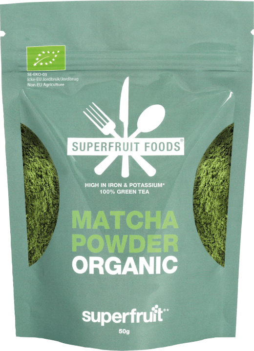 Superfruit Foods Matcha Green Tea Powder EKO 50 g Superfruit