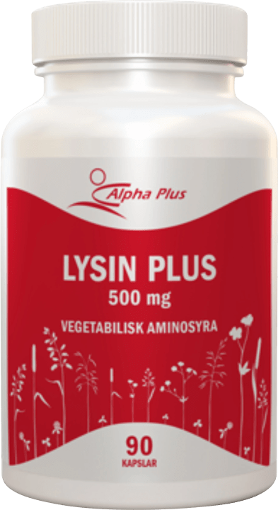 Alpha Plus Lysin Plus 500 mg 90 kapslar Alpha Plus