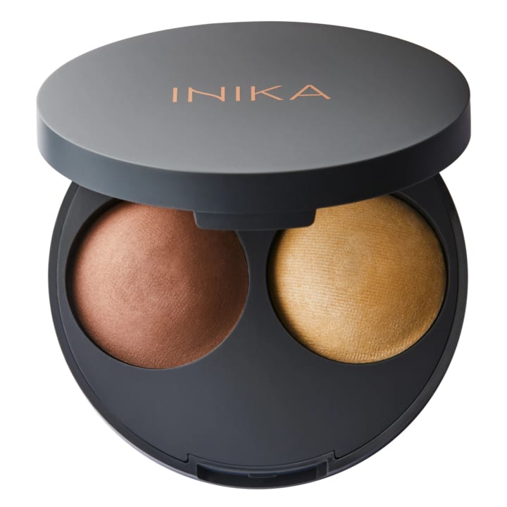 INIKA Baked Contour Duo 5 g Teak Inika Organic