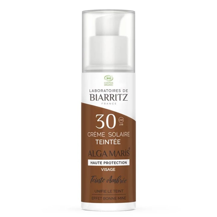 Laboratoires de Biarritz Alga Maris Tinted Face Sunscreen SPF30 50 ml Amber Laboratoires de Biarritz