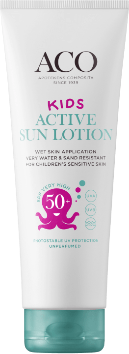 ACO Kids Active Sun Lotion SPF 50+ 250 ml ACO