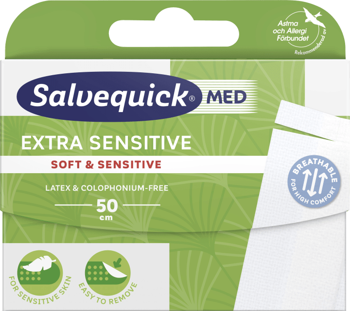 Salvequick MED Extra Sensitive 50 cm Salvequick