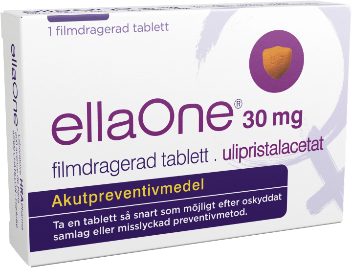 ellaOne filmdragerad tablett, 30mg, 1tablett EllaOne