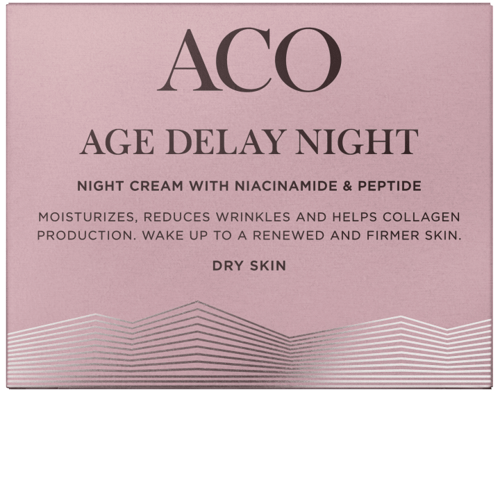 ACO Age Delay Nightcream Dry skin Parf 50ml ACO