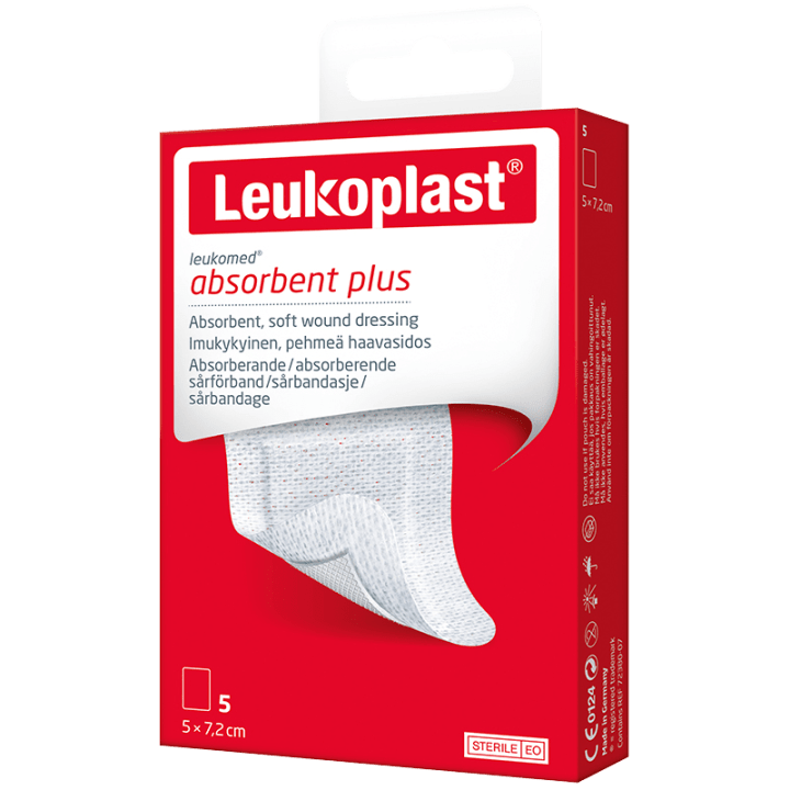Leukoplast Leukomed 5 x 7,2 cm 5 st Leukoplast