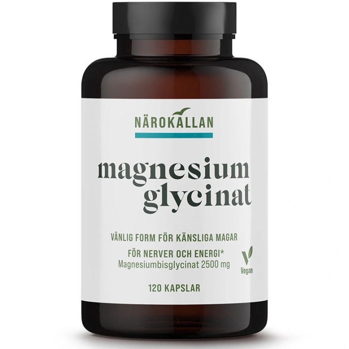 Närokällan Magnesiumglycinat 120 kapslar Närokällan