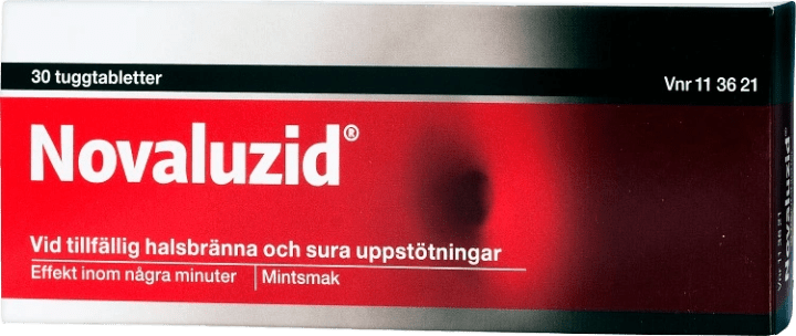 Novaluzid tuggtablett 30 st Novaluzid
