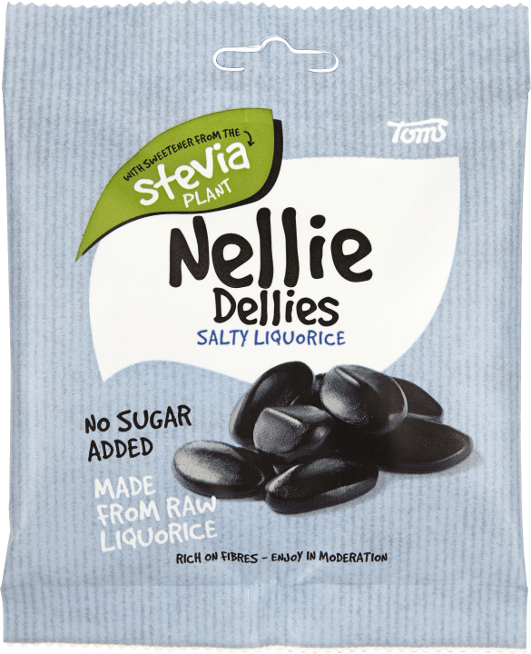 Nellie Dellies Salty Liquorice 90 g Nellie Dellies