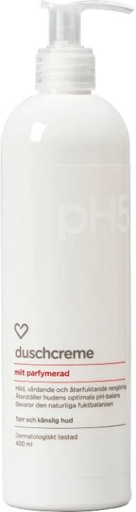 Hjärtats pH5 Duschcreme Parfymerad 400ml Hjärtats