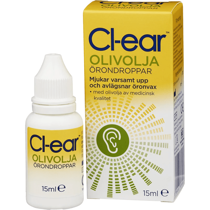 Cl-ear Örondroppar Olivolja 15 ml Cl-ear