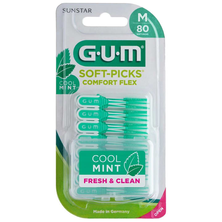 GUM Soft-Picks COMFORT FLEX Medium MINT 80 st Gum