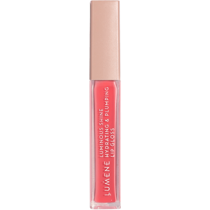 Lumene Luminous Shine Hydrating & Plumping Lip Gloss 5 ml 4 Peach Pink Lumene