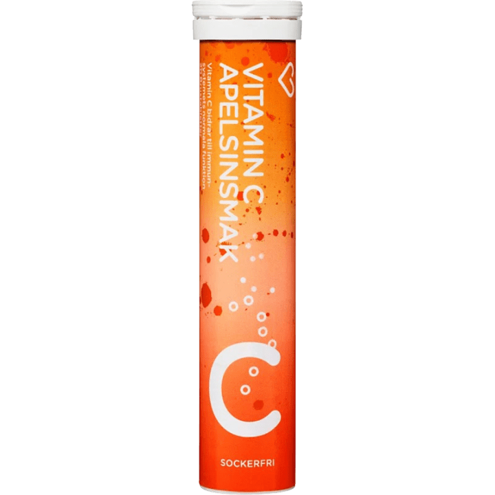 Hjärtats Vitamin C Apelsin 20 brustabletter Hjärtats
