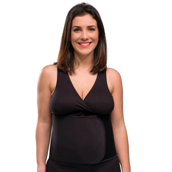 Carriwell Belly Binder Eko Svart L/XL Carriwell