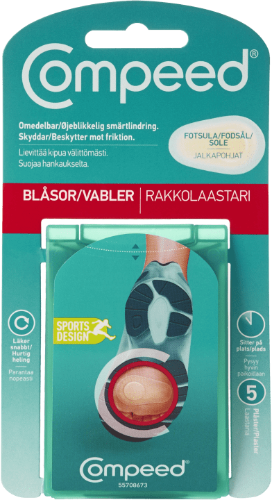 Compeed Underfoot Fotsuleplåster 5 st Compeed