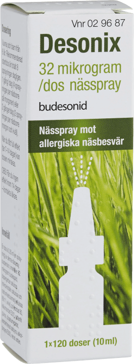 Desonix nässpray 32 µg/dos 120 doser Desonix