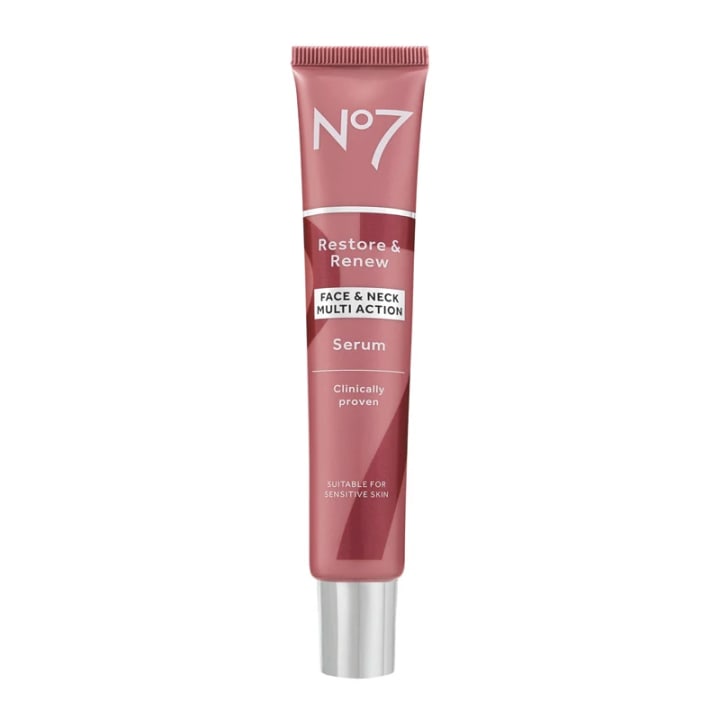 No7 Restore & Renew Face & Neck Multi Action Serum 30 ml No7