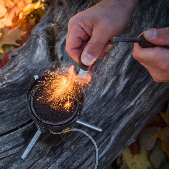 Light My Fire Swedish FireSteel Army 2in1 Slatyblack Light My Fire