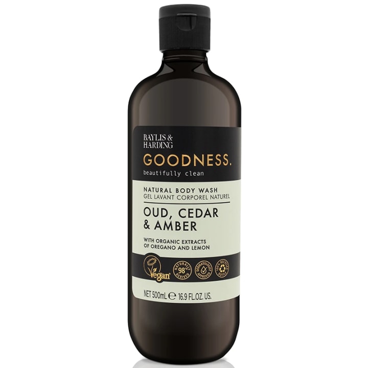 Baylis & Harding Goodness Oud, Cedar & Amber Body Wash 500 ml Baylis & Harding