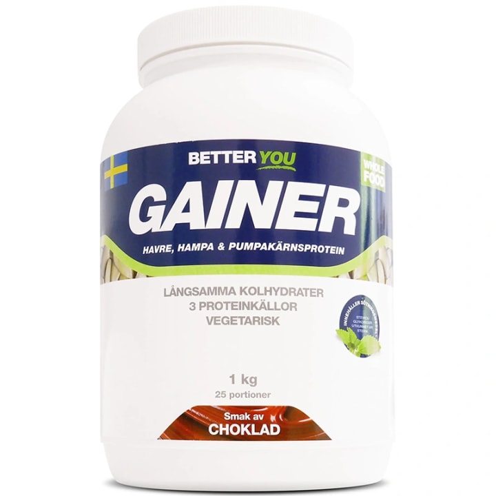 Better You Whole Food Gainer Choklad 1 kg Better You