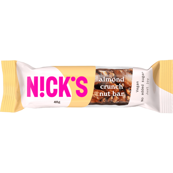 NICK'S Nut Bar Almond Crunch 40 g Nicks