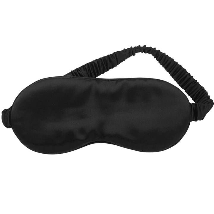 Lenoites Mulberry Sleep Mask Black Lenoites