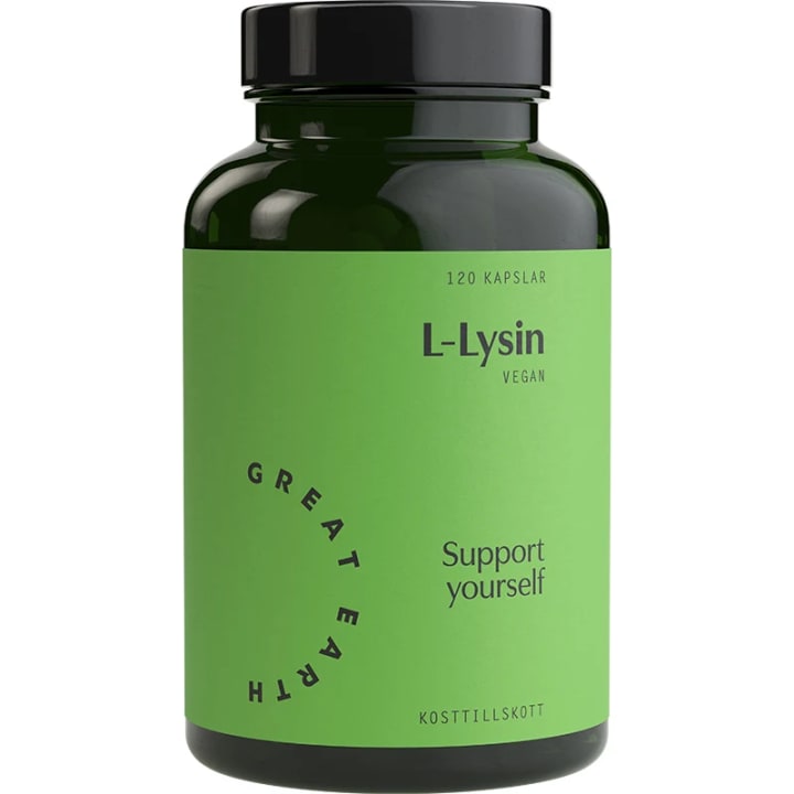 Great Earth L-Lysine 120 kapslar Great Earth