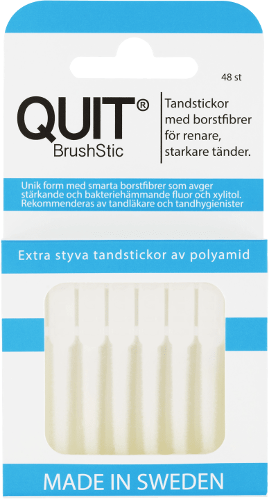 Quit Brushstic Tandstickor 48 st Quitbrushstic