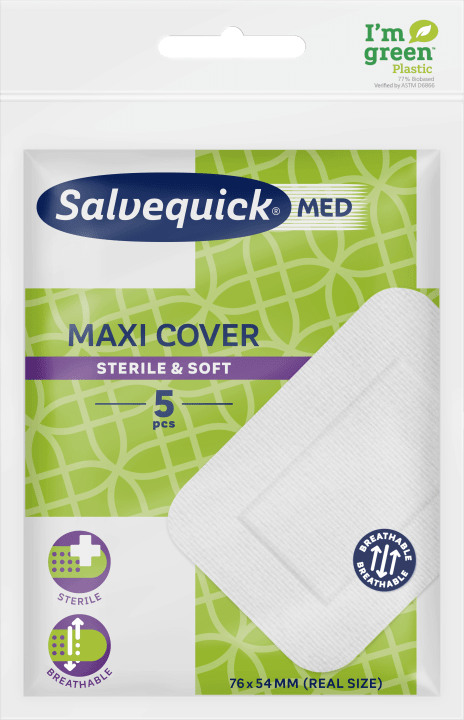 Salvequick MED Maxi Cover 5 st Salvequick