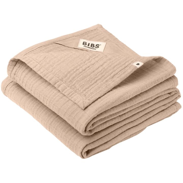 BIBS Cuddle Cloth Muslin 70x70 cm Blush 2-pack Bibs