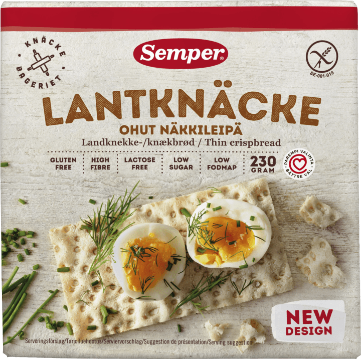 Semper glutenfria Lantknäcke 230 g Semper