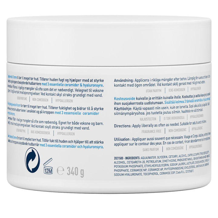 CeraVe Moisturising Cream 340 g Cerave