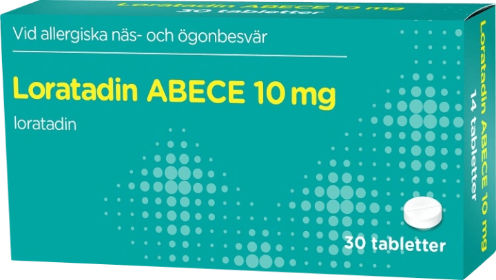 Loratadin ABECE Tablett 10 mg 30 st ABECE