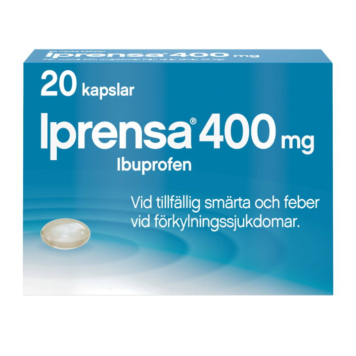 Iprensa mjuk kapsel 400 mg 20 st Ipren