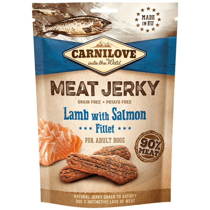 Carnilove Jerky Lamb with Salmon Fillet 100 g Carnilove