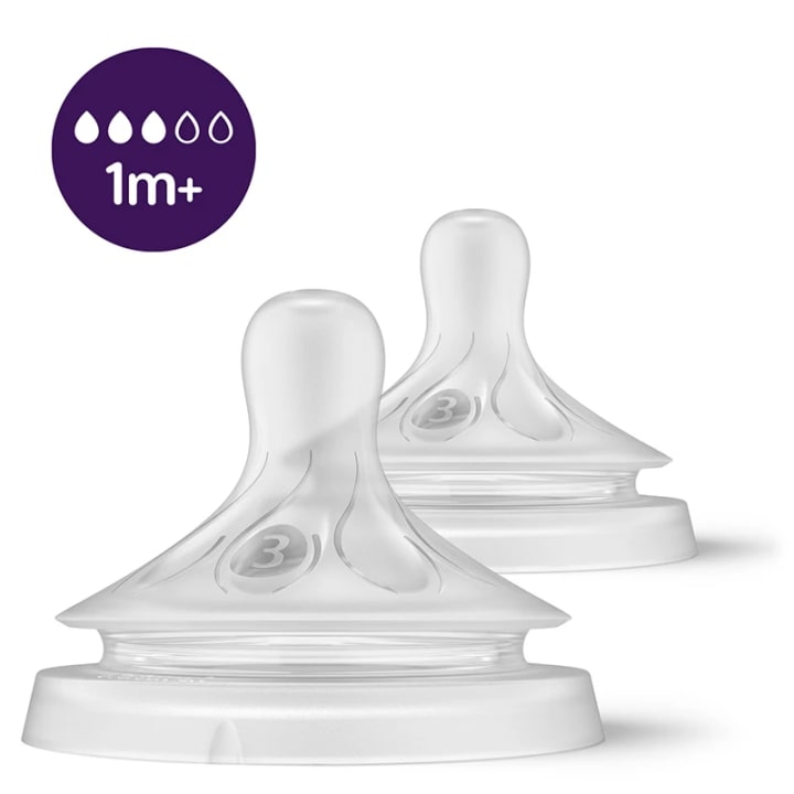 Philips Avent Natural Response Dinapp flöde 3 2-pack Philips Avent