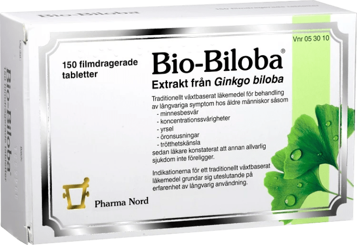 Pharma Nord Bio-Biloba filmdragerad tablett 150 st Pharma Nord
