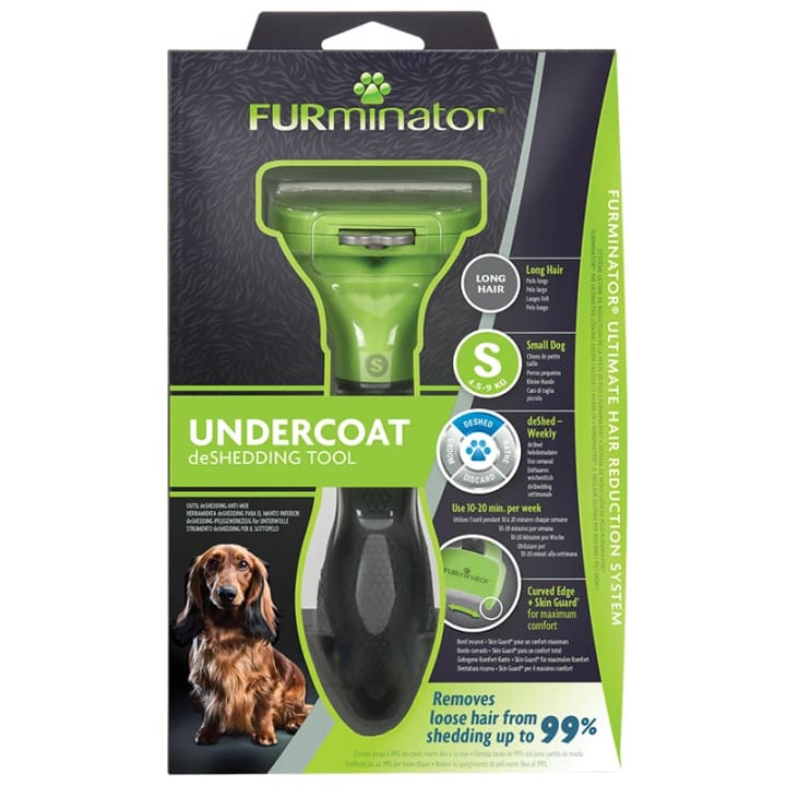 FURminator Undercoat DeShedding Tool Hund Långhårig S FURminator