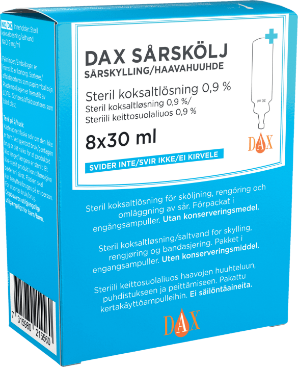 DAX sårskölj Dax